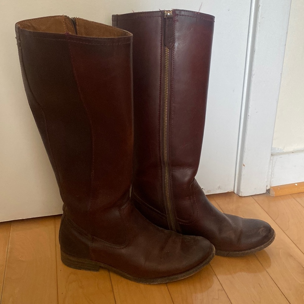 Frye Melissa Tall Inside Zip